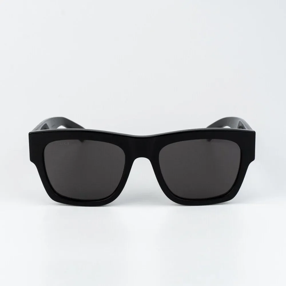 Gucci Men Sunglasses Black Grey Square GG1793S 001 NEW AUTHENTIC